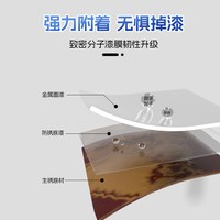 友铭 水性金属防锈漆铁门翻新油漆卷匣门卷帘门改色漆家用自刷涂料0.5KG