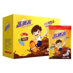 高樂高 高乐高巧克力粉可可冲饮18g*20袋原味速溶烘焙奶茶伴侣固体饮料