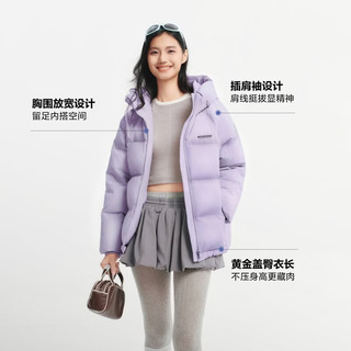 波司登 B260245112 90绒连帽保暖羽绒服 XS