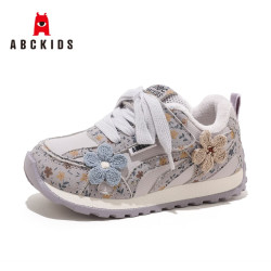 ABCKIDS ABC KIDS童鞋女童加绒保暖运动鞋  紫色 37 码   均码  三色任选