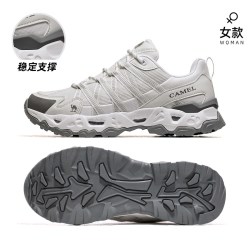 骆驼 透气 女士户外运动鞋