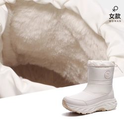 骆驼 户外雪地靴女款冬季登山靴防滑东北防寒防水加绒保暖棉鞋
