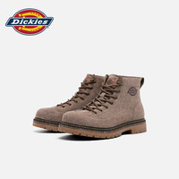 移动端、88VIP：Dickies 户外马丁靴男2026新款高帮工装靴冬季登山靴男鞋真皮男靴