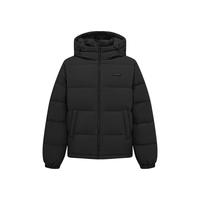 雪中飞 黑色 XL/175/96A 连帽羽绒服