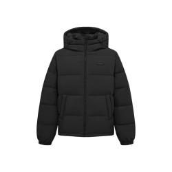 雪中飞 黑色 XL/175/96A 连帽羽绒服
