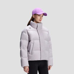 迪桑特 SKI STYLE 女子立领短款面包羽绒服