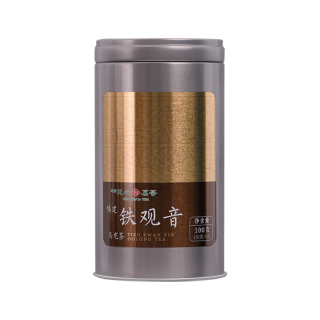 天福茗茶 天心常享系列 铁观音 乌龙茶 100g*1罐