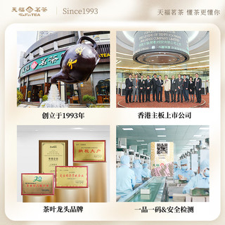 天福茗茶 天心常享系列 铁观音 乌龙茶 100g*1罐