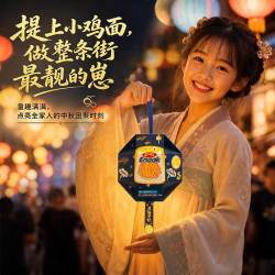 GEMEZ Enaak GEMEZ印尼小鸡面 限定装84g 干吃面 送儿童礼物创意礼品