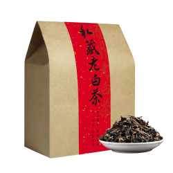 白茶福鼎白茶茶叶枣香老白茶2001年寿眉贡眉白牡丹散装礼盒装500g