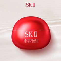 SKⅡ 日本SK-II/SK2/SKII多元肌源赋活精华霜 大容量RNA滋润型保湿精华霜 SK2大红瓶面霜80g清爽型