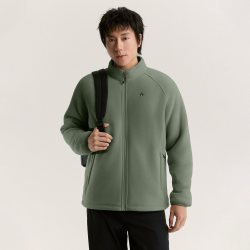 拓路者 摇粒绒外套男款秋季双面绒内胆保暖团购抓绒衣