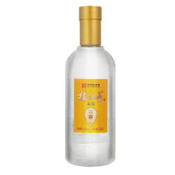 枝江 王真选3浓香风味白酒纯粮酒42度500ml光瓶酒礼盒装小酌自饮用