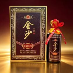 金沙 回沙 亲调年份 53度酱香型白酒 500mL礼盒装