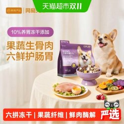 网易严选 ANXUAN 网易严选 冻干六拼犬粮10kg