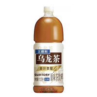 88VIP：三得利 无糖原味/茉莉乌龙茶饮料整箱大瓶畅饮1250ml*6瓶