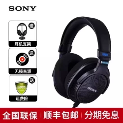 索尼 MDR-MV1 开放式监听 黑色 3.5mm接口 耳机