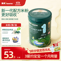 英氏 多乐能系列 维C加铁营养米粉 国产版 1阶 原味 258g