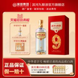 滨河九粮液 滨河九粮春 53%vol 其他香型白酒 500ml