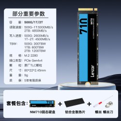 雷克沙 m2固态硬盘1T