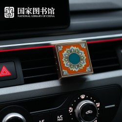 中国国家图书馆 敦煌繁花香薰博物馆文创意实用淡香氛 礼盒装 大漠晓星（莲花型）