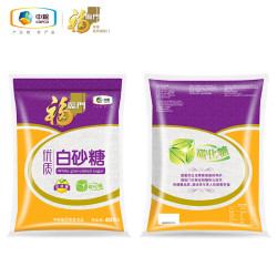 福临门 优级白砂糖 白糖 碳化糖 调味糖405g*2 中粮出品 7.8元