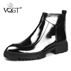 VQGT 男士真皮马丁靴 VQGT521