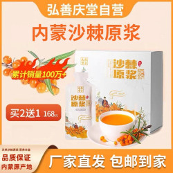 弘善庆堂 沙棘原浆 300g 3盒装