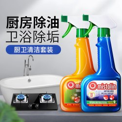 MISTOLIN 擦浴室玻璃水垢清洁剂淋浴房水渍清洗神器卫生间家用强力去污泡沫