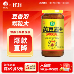 欣和 葱伴侣 黄豆酱+ 900g
