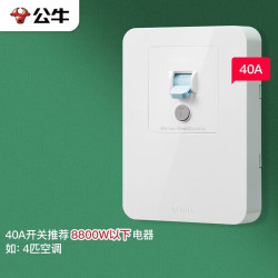 公牛 GTP系列 40A漏电保护开关 86型