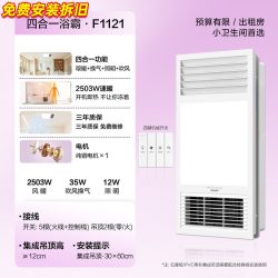 欧普照明 F1101 风暖型浴霸