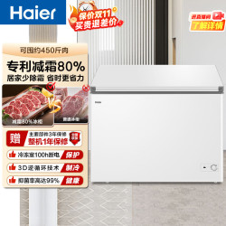 海尔 300升一级能效低霜家用冰柜大容量冷藏柜冷冻柜小冰柜家用“迷你冰箱”冷柜BC/BD