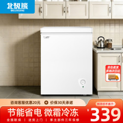 北极熊 BEIJIXIONG）小冰柜家用小型冷冻保鲜一级节能 148白色