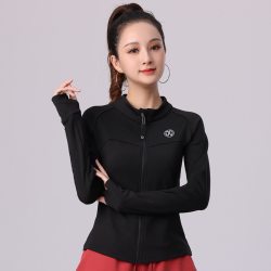 雪琅风 2026秋冬新款加绒长袖运动户外速干保暖瑜伽健身修身时尚开衫外套