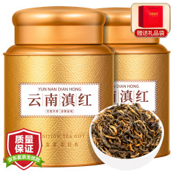 茶一馆 茶叶 特级云南滇红凤庆古树滇红功夫红茶蜜香型茶叶礼盒装500g