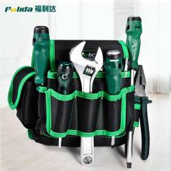 福利达 电工工具包腰包小包加厚小型收纳工具多功能腰带袋腰间防水新型