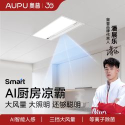奥普 厨房除菌人感Smart夜灯换气高亮遥控LC301S顶配凉霸