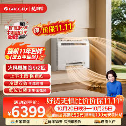格力 空气能热泵空调 火凤凰如煦小2匹 一级冷热一体机 地暖平替煤改电采暖GN-40DZW/(40460)FNhAd-B1
