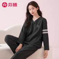 芬腾 睡衣情侣防静电德绒