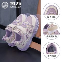 回力 童鞋女童鞋秋冬新款儿童运动鞋小女孩登山鞋轻便透气软底鞋子