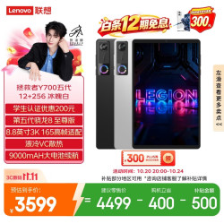 联想 拯救者 LEGION 165Hz超高刷新率 游戏AI平板  冰魄白