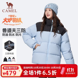 骆驼 男女同款中厚羽绒服