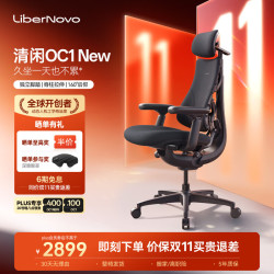 LiberNovo OC1 New 人体工学椅 石墨灰 加长版