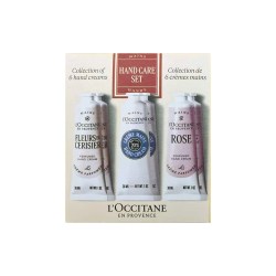 欧舒丹 普罗旺斯精选润手霜 30ml*6 玫瑰樱花乳木果 保湿