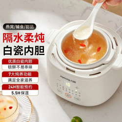 九阳 电炖锅陶瓷煲汤隔水炖炖盅全自动煮粥锅婴儿辅食锅电锅电炖盅
