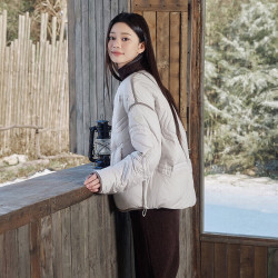坦博尔 小个子叠穿羽绒服女短款轻薄秋冬百搭保暖秋冬外套