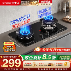 荣事达 JZT-S51B 5.2kW大火力 天然气 双灶燃气灶