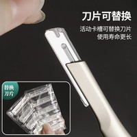 喜丽铭 专用修眉刀刀片不锈钢修眉刀替换刀片微距护网新手防刮伤刮毛刀片 微距修眉刀片（10刀片）10件