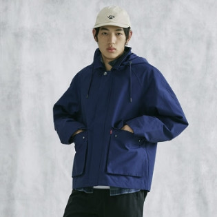 今日必买：Levi's 男士工装连帽风衣夹克